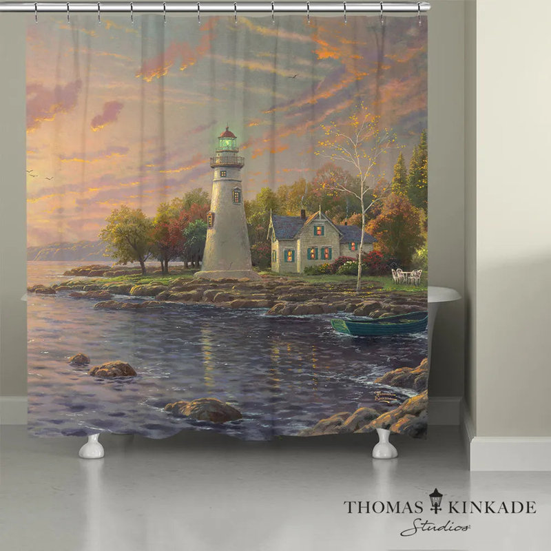 Shower Curtain, 71" H x 74" W