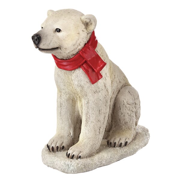 The Holiday Aisle® Sitting Baby Bear Lawn Figurine & Reviews | Wayfair