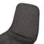Chaise de salle à manger avec pieds recouverts de poudre-848913655