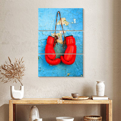 Sireci Bright Red Boxing Gloves