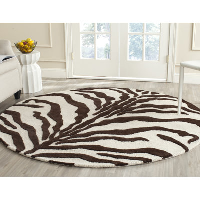 Cambridge Hand Tufted Wool Animal Print Rug