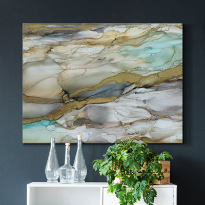 " Marbled Glass II "