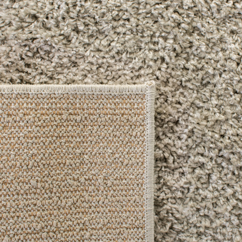 Bertjan Shag Performance Solid Color Rug, Rectangle 3'2" x 5'