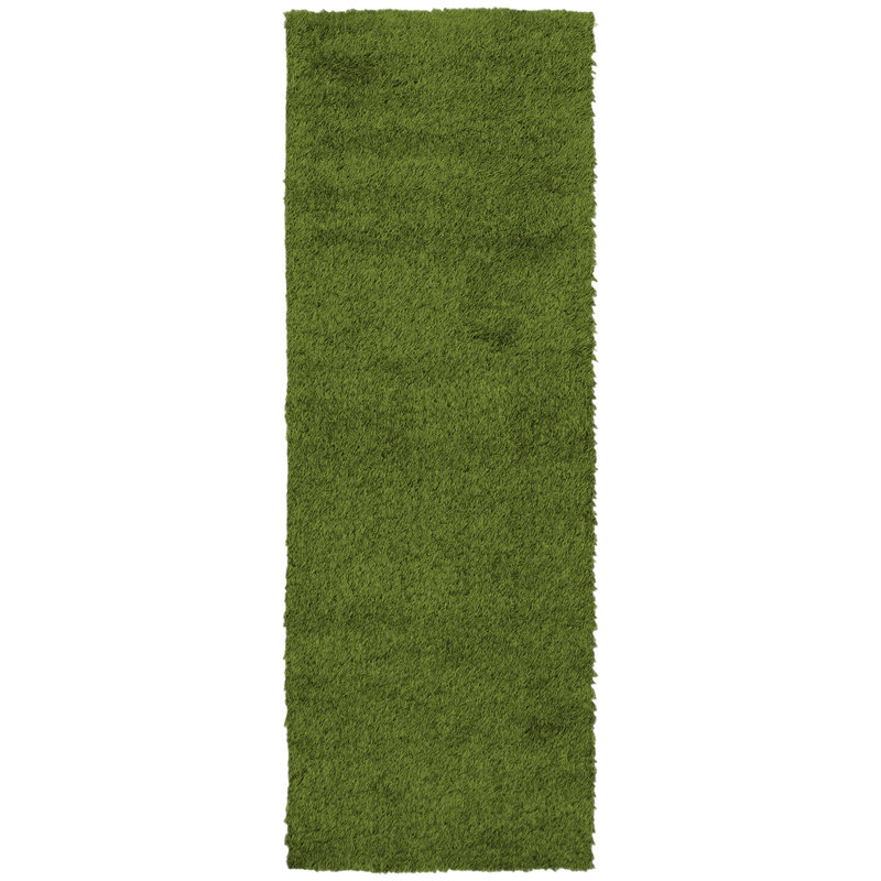 Tapis d'intérieur / extérieur vert Braden, Tapis de couloir 2 pi x 6 pi
