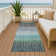 Machine Washable Indoor/Outdoor Matteson ACN2314 Stripes Rug