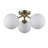 Brumback Glass Semi Flush Mount-278288447