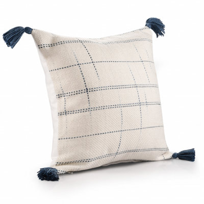 Housse de coussin carré en mélange de polyester