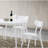 Roma Contemporary White Round Dining Table