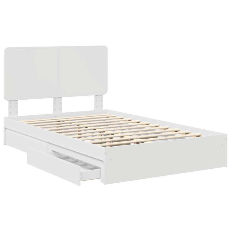 Bed, Small Double (4'), White