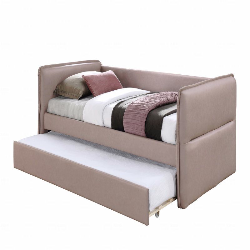 Daybed With A Trundle, Mauve