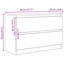  TV Cabinet 35x54 Cm Engineered Wood-185525282-185525283