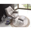 Chaise en cuir kaki et - pieds en métal à densité de mousse D29 38 po x P 35 po x H 37 po, chaise 19 po x 21 po l 15 po h. Assise rembourrée de 23 po de profondeur. Capacité de 220 lb-159934636