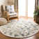 Autumn Martha Stewart Hand Tufted Wool/Viscose Floral Rug in Colonial Blue