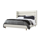 Ornette Upholstered Wingback Bed
