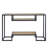 Idella Console Table in Rustic Oak