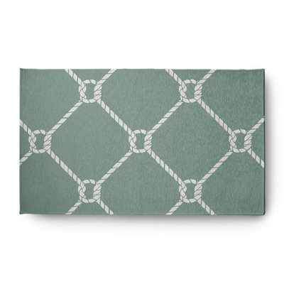 Chenille Geometric Indoor Rug