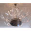 Lustre en corne de bois de lucite clair nickel poli clair-90566138-90566134-130734762