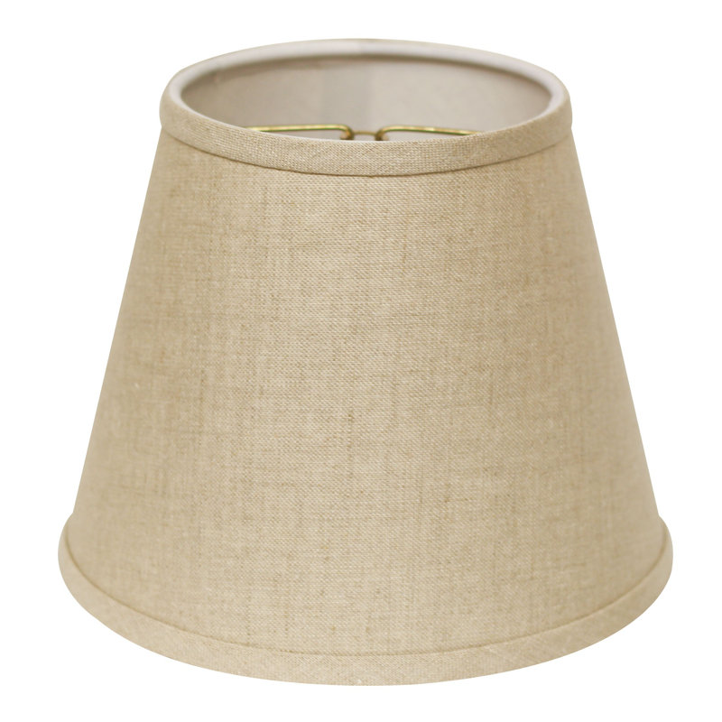 Dark Brown Linen Empire Lamp Shade