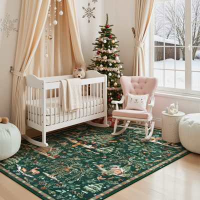 Tapis lavable Lahome Christmas