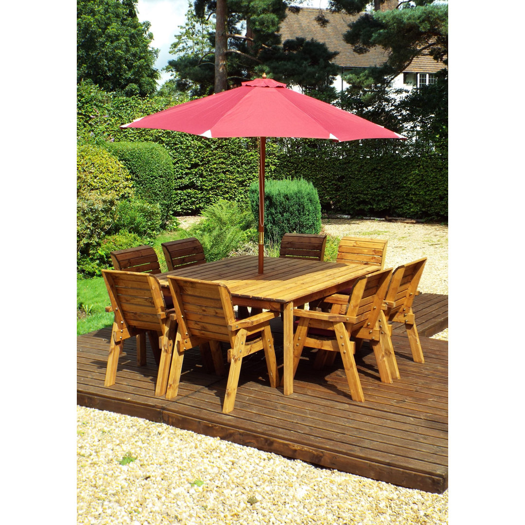 Franco 8 Seater Dining Set with Cushions