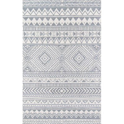 Adhley Wool Geometric Indoor Rug