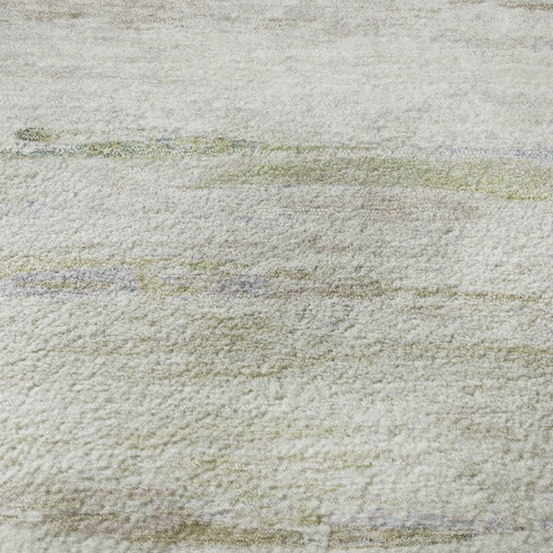 Premium Machine Washable Mundell Abstract Rug, Rectangle 2'6" x 3'10"