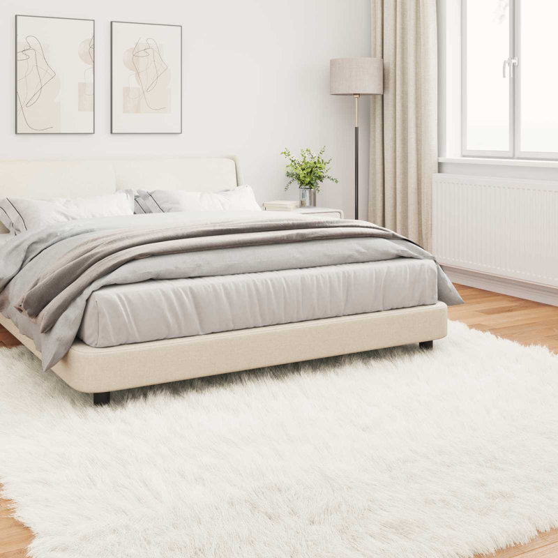 Solid Colour Standard Area Rug, Square 200 cm