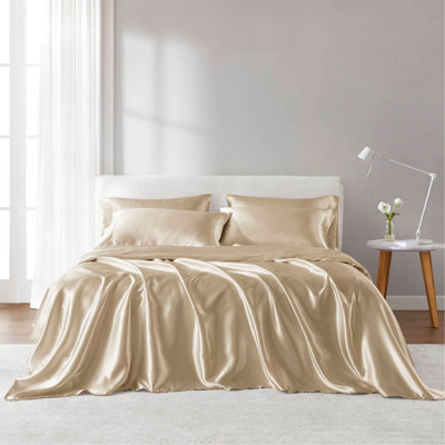 Ensemble de draps en satin de luxe