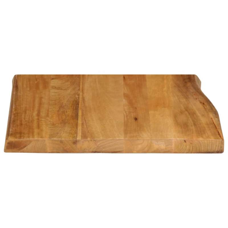 Vidaxl Table Top Solid Wood Mango, 2.5cm H x 60cm W x 60cm D