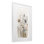 Wild Grasses Cottage, reproduction encadrée sous verre, design par 1x