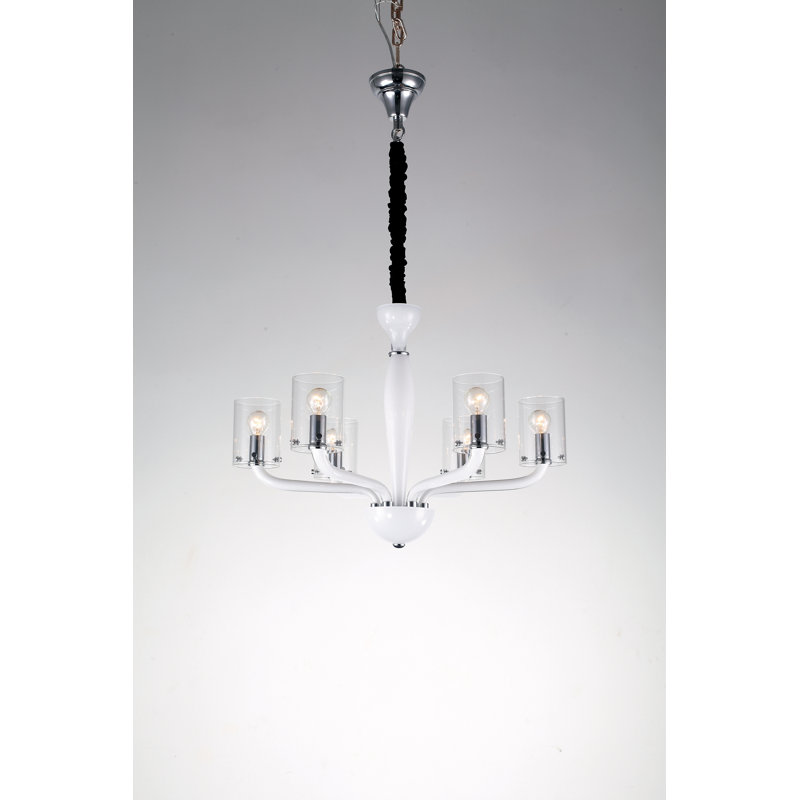 Linkwood 6 - Light Shaded Chandelier