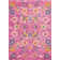Dreher Oriental Fuchsia Pink/Yellow/Blue Area Rug