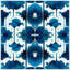 Indigo Ogee 2 Print by Lillian August