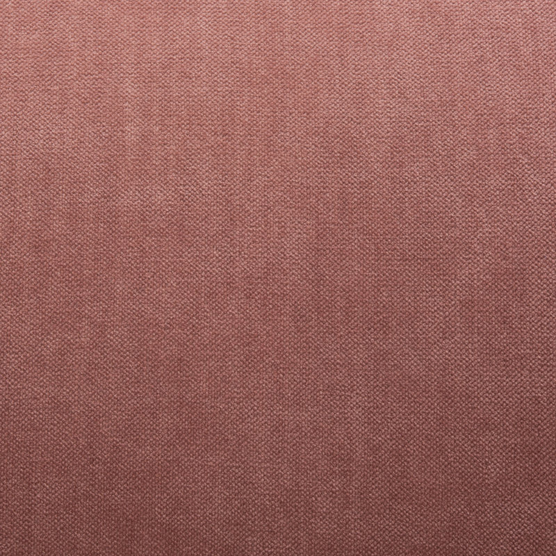 Fauteuil demi-tonneau en polyester 30,7 po Genata, Lin vieux rose