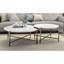 Ensemble de tables gigognes en marbre Zaidee