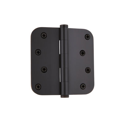4'' x 4'' Brass Butt Bearing Hinge
