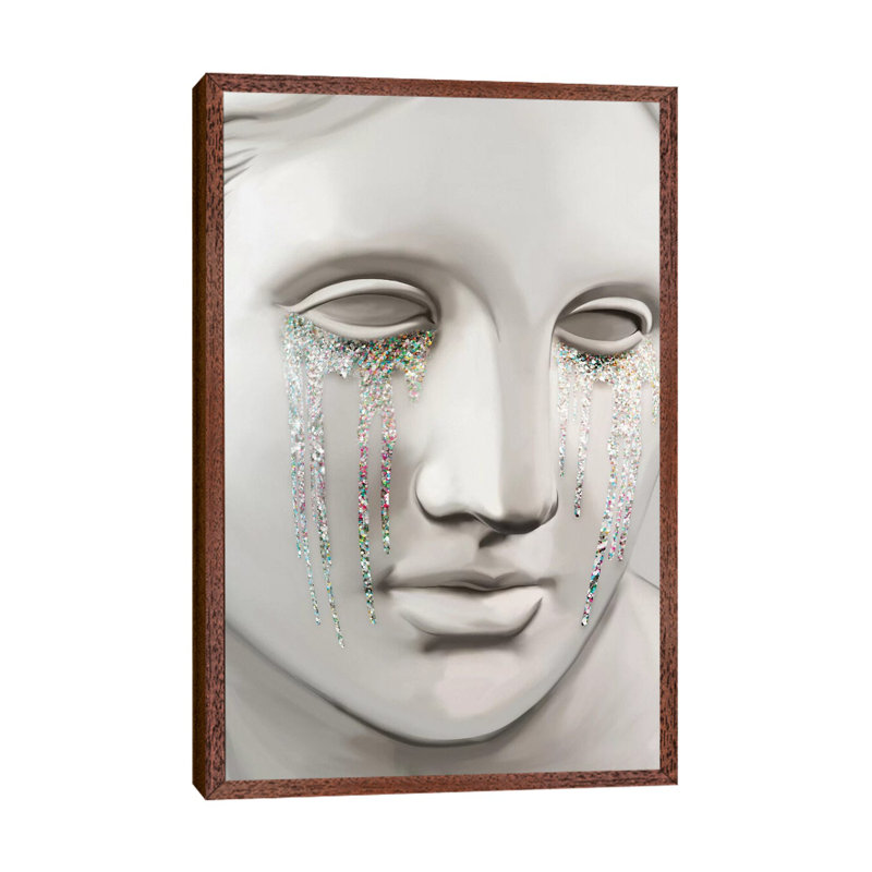 Aphrodite by Nettsch - Print on Canvas, Classic Brown Wood Framed, 101.6cm H x 66.04cm W x 3.81cm D