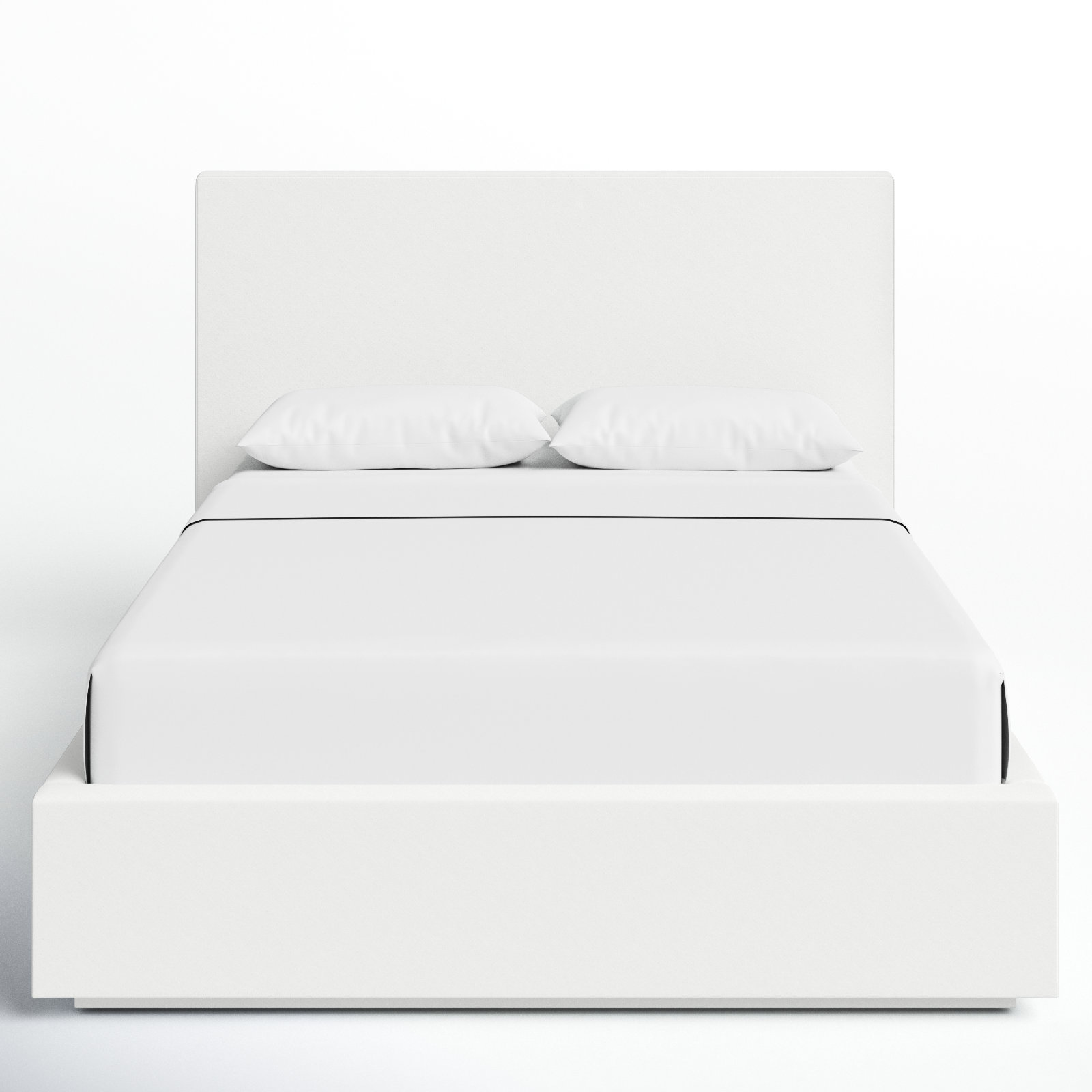 Baccarat Upholstered Bed, Queen, Pearl