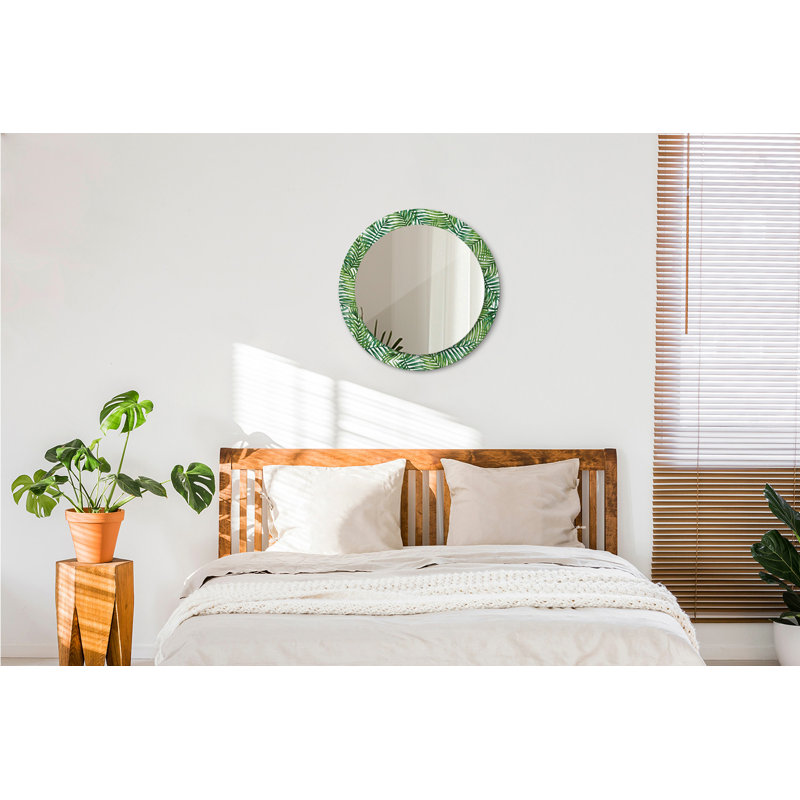 Huldar Glass Flat Wall Mirror