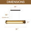 Luminaire suspendu moderne en verre Nordic