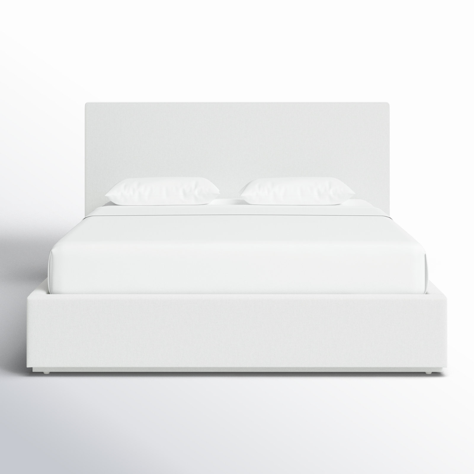 Baccarat Upholstered Bed, Full, Pearl