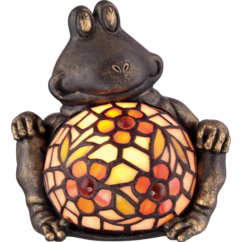 Alekya 6.5'' Animals Lighted Art Glass