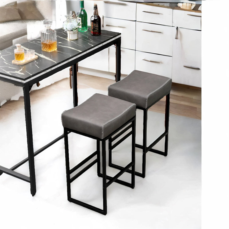Tabouret 27,9 po, Brun