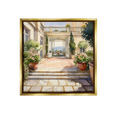 "European Villa Architecture" par RB sur toile