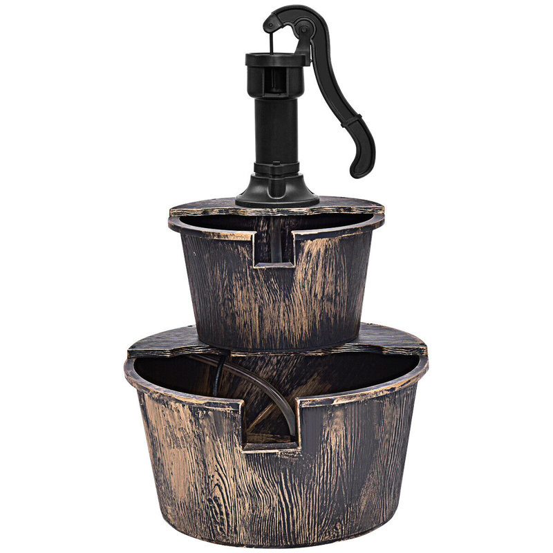 Akeena Outdoor Waterfall Fountain