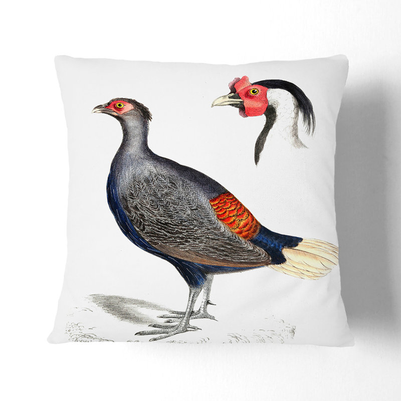 Square Throw Cushion, 40cm H x 40cm W x 15cm D