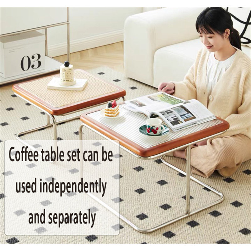 Postfield Nesting Coffee Table, Brown