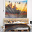 Tapisserie Schafer, paysage magnifique coucher de soleil sur les nuages-28507991