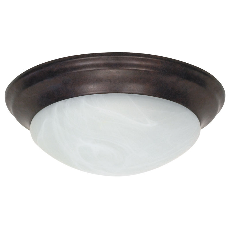 Plafonnier encastré pour cuve simple Reagle, H 5,5 po x l 14 po x P 14 po