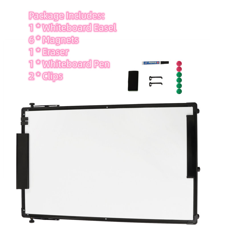 24" x 36" Height Adjustable Tripod White Board